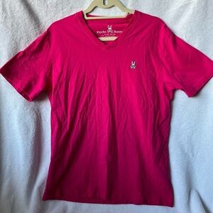 Psycho Bunny Shirt Fuchsia Pink - 5